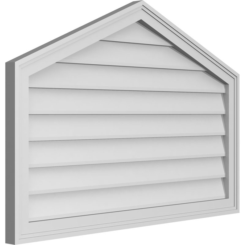 Ventilé à pignon non-fonctionnel Signature, H 26 po x l 38 po x P 1,5 po