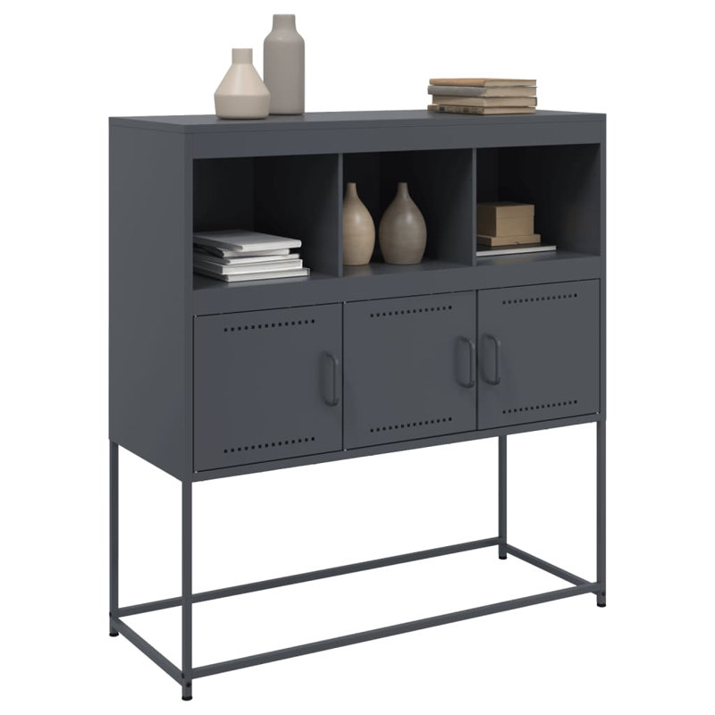 Raenah 100.5cm Sideboard, Anthracite