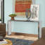 Melange 72'' W Stone Console Table