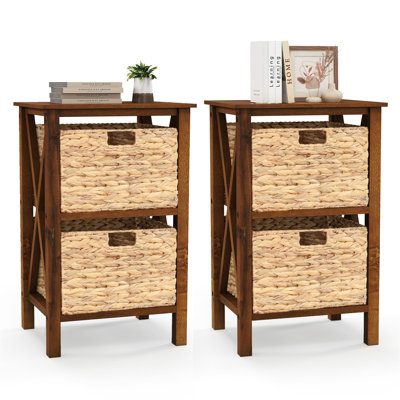Darielle Metal Bedside Table