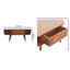 Solid Wood Coffee Table with Storage