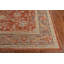 Tapis orange à teinture végétale Oushak 12