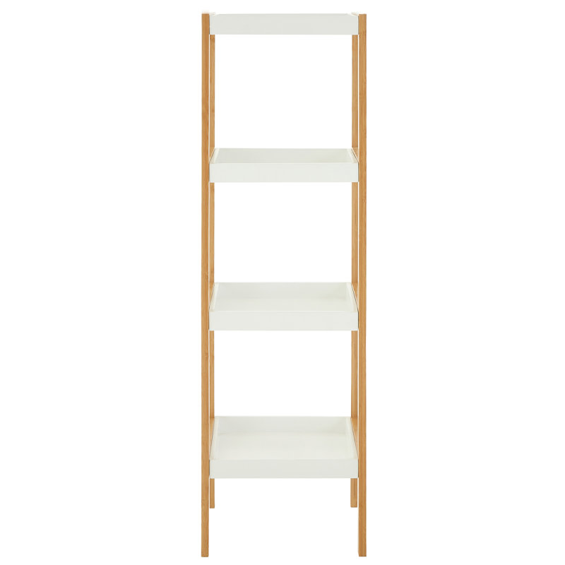 Aldaco 32cm W Solid Wood Shelving Unit