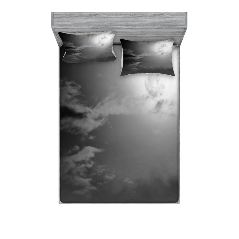 Microfiber Sheet Set, Full/Double Sheet Set with Fitted Sheet