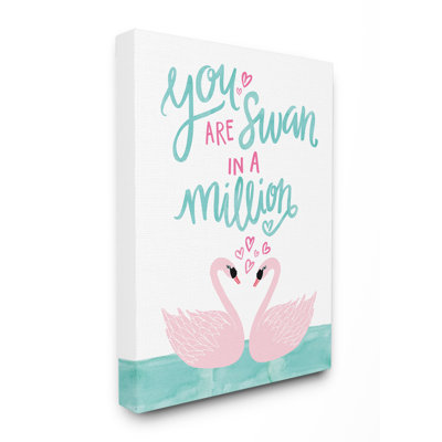 «You are Swan in a Million», reproduction d'art graphique