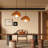 Diontae 1 - Light Gold Dome Pendant-302904170