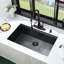 Évier de cuisine encastrable avec accessoires L 32 po x l 19 po Workstation