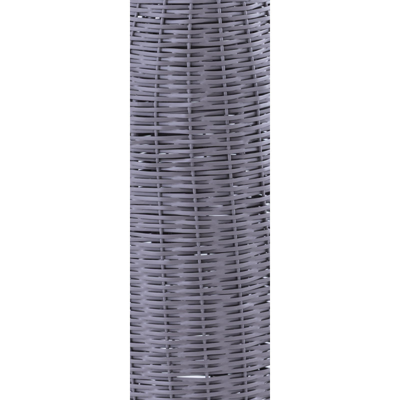 Vase en fer gris Paulding, Gris