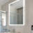 Pax 20 in. W x 28 in. H Small Rectangular Frameless Anti-Fog Front and Backlit LED Wall Bathroom Vanity Mirror with Dimmable Smart Touch-1161408068-1161408069