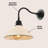 Manderfeld Iron Wall Light-310949265