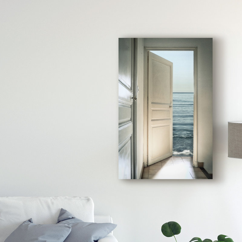 « behind the portière », reproduction de photo sur toile tendue, H 47 po x l 30 po x P 2 po