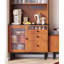 Buffet de cuisine scandinave en bois massif