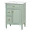 Fabrication de meuble-lavabo moderne 30 po avec évier en céramique et bois aggloméré Orchardell-675532888-675532889