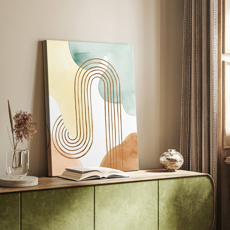Spring Shapes I - galerie sur mesure, H 18 po x l 12 po