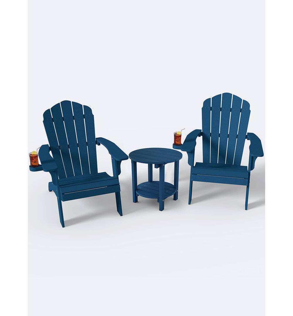 Oversized Adirondack 3 Piece Seating Group Watchmen 