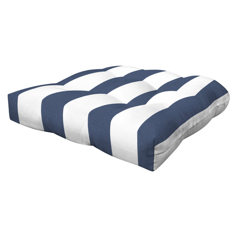 Coussin de siège d'extérieur capitonné Meridian (ensemble de 2) - Résistant aux intempéries, confortable et durable