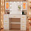 Dressing Table with Mirror