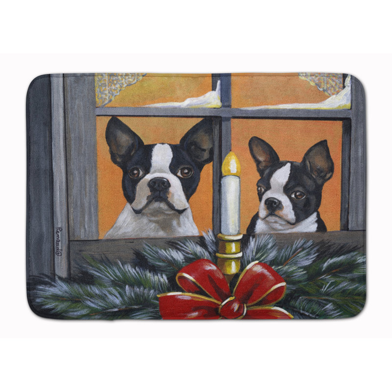 Tapis pour salle de bain Boston Christmas