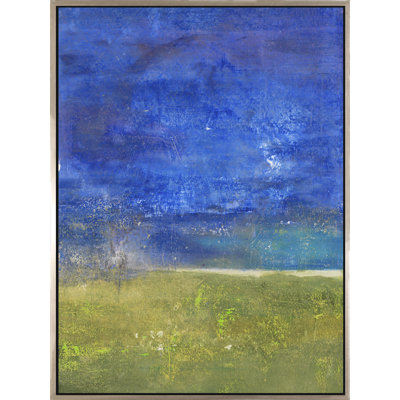 As As as the Eye Can See - Peinture sur toile à cadre flottant
