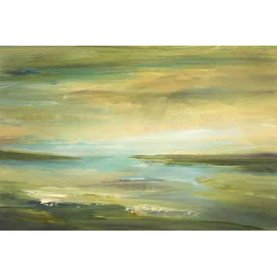 Shoreline II by Sheila Finch - Wrapped Canvas Painting