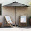Garden Parasol Polyester and Steel Outdoor Umbrella Patio Sunshade-143755309-143755318