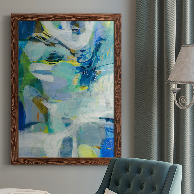 " Low Tide ", Maple Framed, 43.5" H x 31.5" W x 1" D