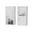 Dixie 2 Bathroom Medicine Cabinets With Storage With Open Shelf-1700007253