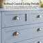Commode 6 tiroirs Coastal Blue
