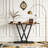 Industrial Console Table Entryway Hallway Table-813920274