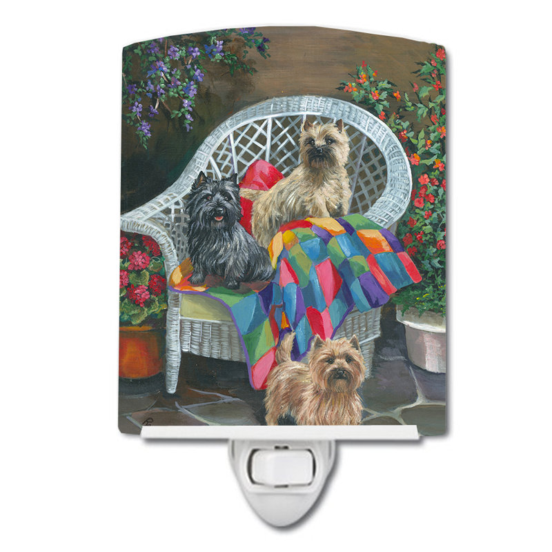 Veilleuse Westie, Trio de Cairn terrier