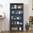 70" Tall Farmhouse Bookshelf Set-596654290