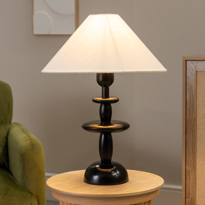 Wood Table Lamp