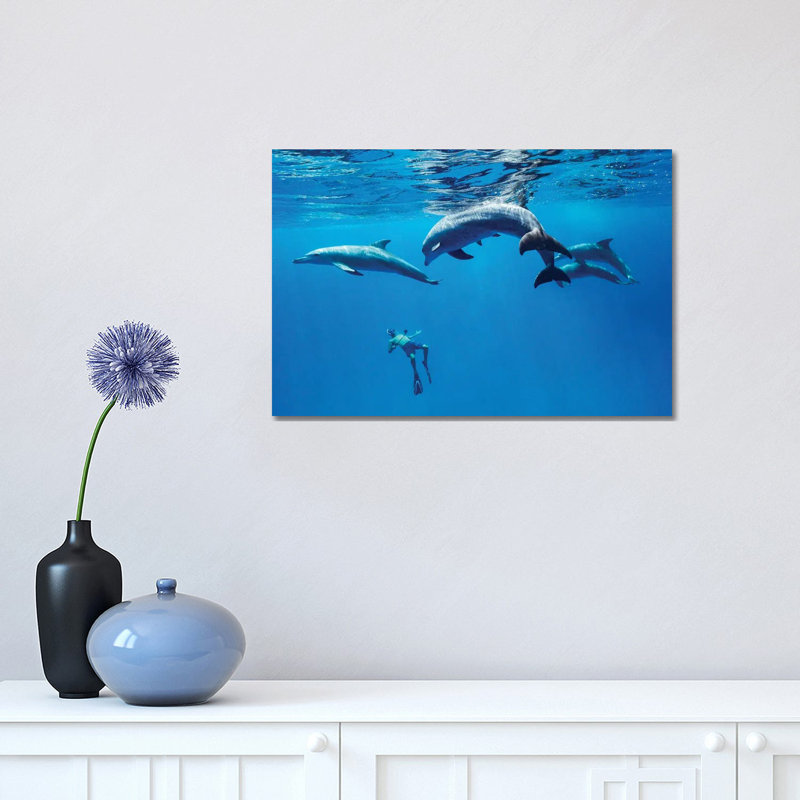 Crazy Morning 1 Piece Wrapped Canvas Wall Art, 30.48 cm H x 45.72 cm W