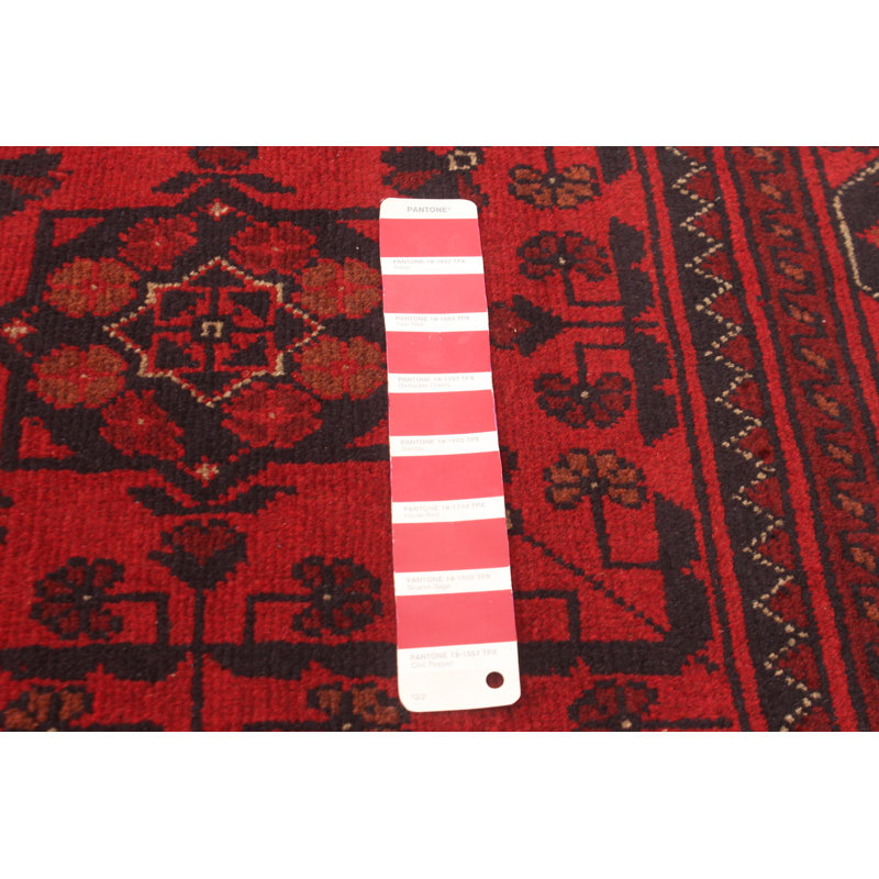 Tapis unique en laine noué à la main 5 pi 7 po x 7 pi 10 po nouvel âge Olinde