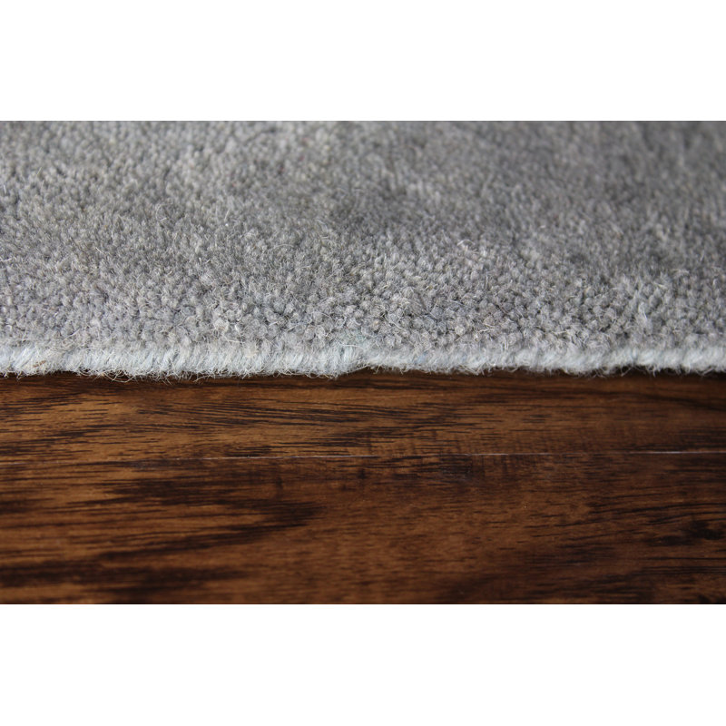 Risley Wool Abstract Indoor Rug, Square 1'6"