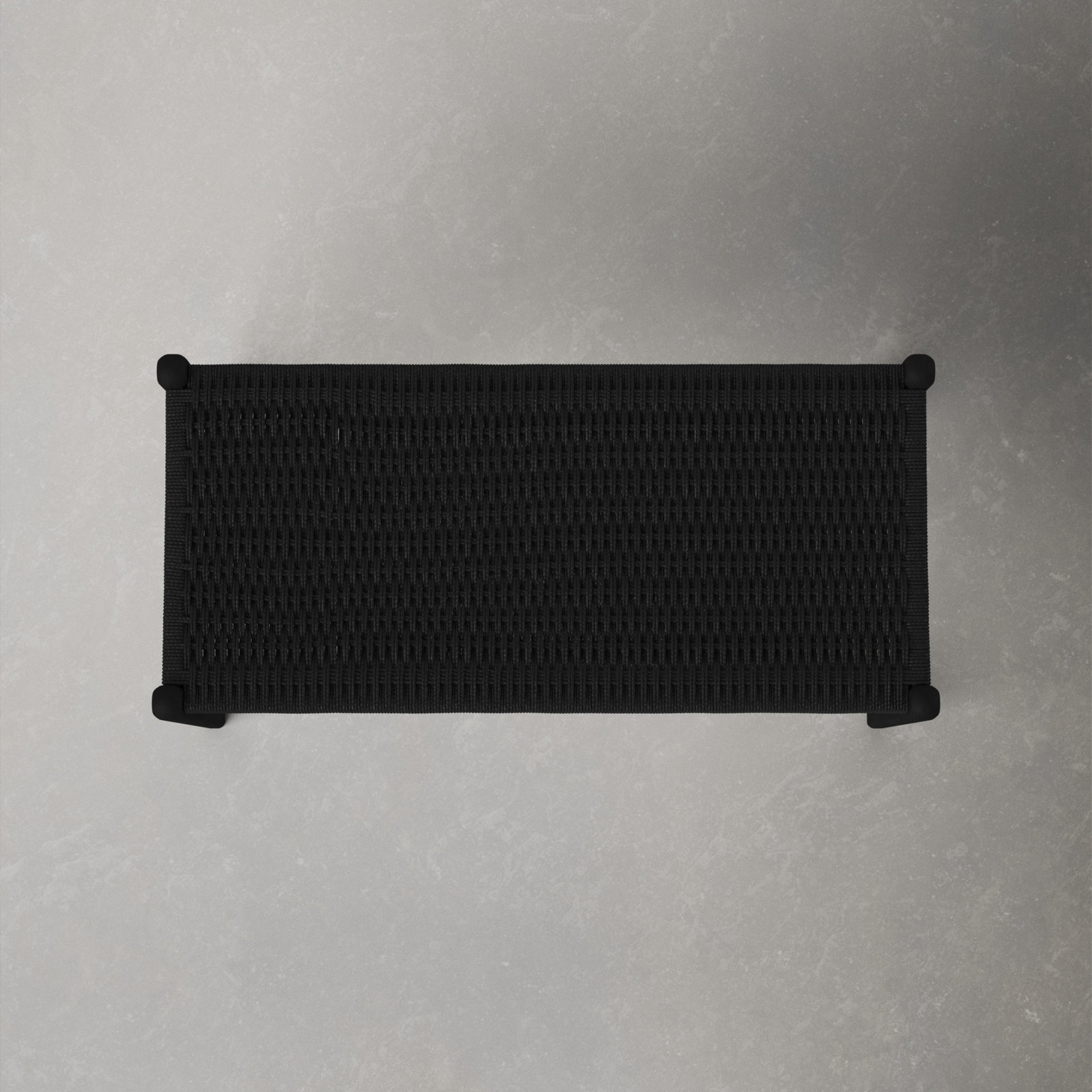 Piper Bedroom Bench, 18" H x 36" W x 17" D, Black