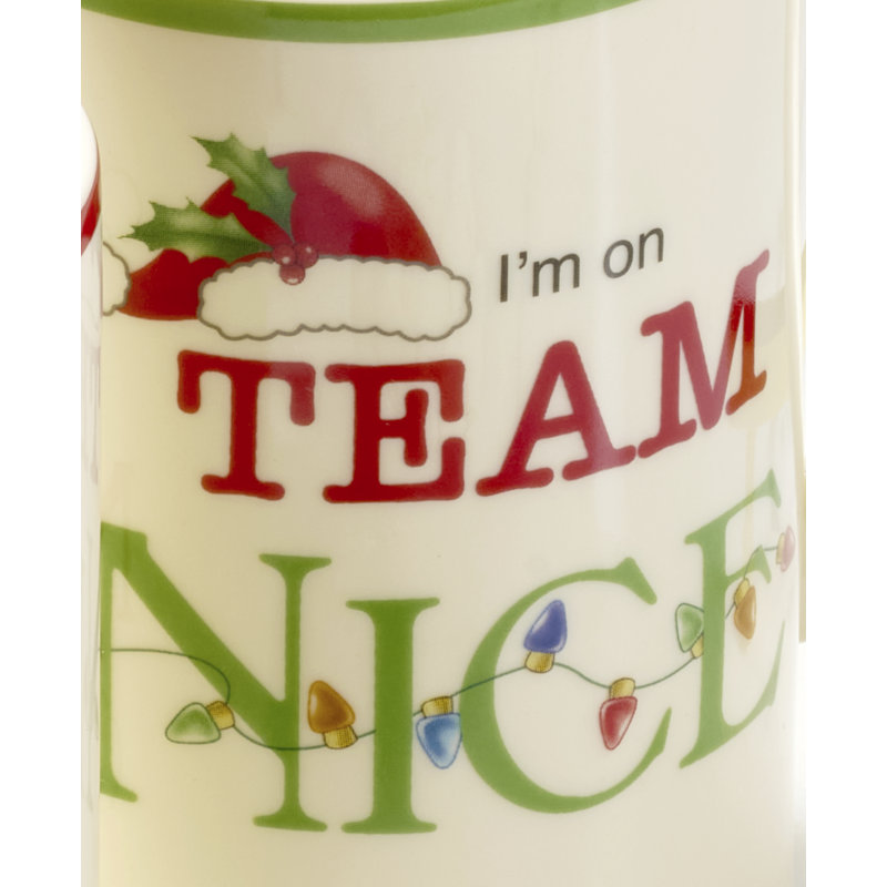Naughty & Nice Mugs, Set of 2
