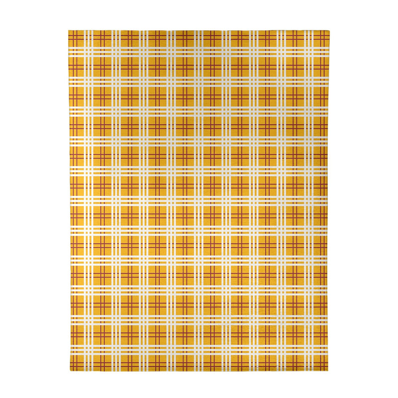 Plaid Indoor Rug, Rectangle 9' x 12'
