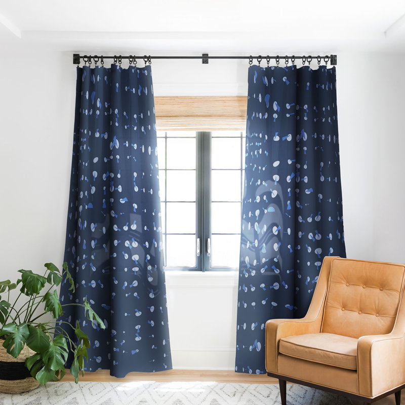 Ensemble de 2 rideaux occultant Mirimo Denim Mod Mood, L 50 po x L 108 po