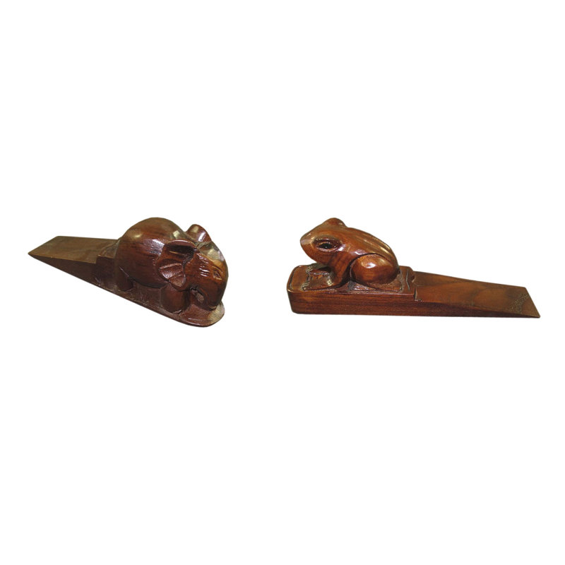 Wood Wedge Floor Stop