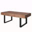 Table basse rustique en bois industriel