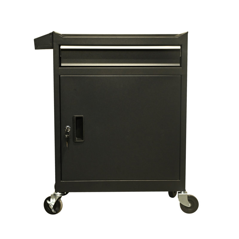 Versatile Iron Rolling Tool Chest For Workshops - Robust Design With Space-saving Style