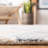 Milladore Precious Hand Tufted Wool/Cotton Geometric Rug in Blue/Beige-1226555336