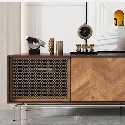 European style minimalist TV stand