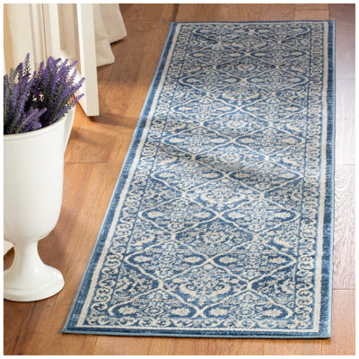 Llana Navy/Light Grey Rug