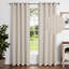 Paire de rideaux en coton et lin-124736960-124736963