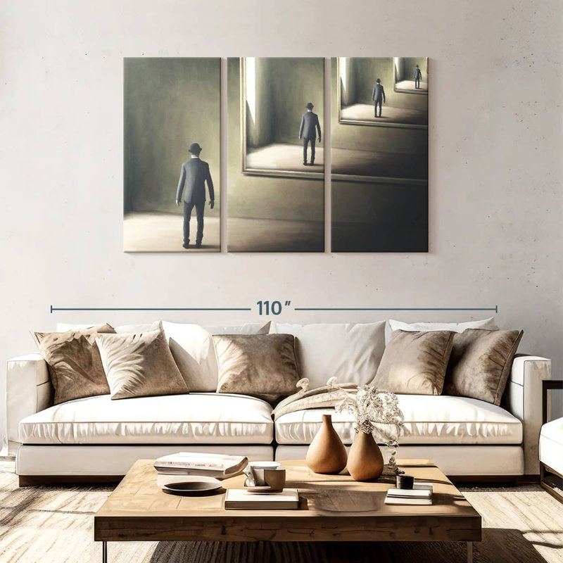 Kelan Infinite Man, 48" H x 74" W