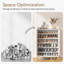 18 Pair Shoe Storage Cabinet-240450400
