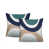 Emerald/Navy Blue/Beige