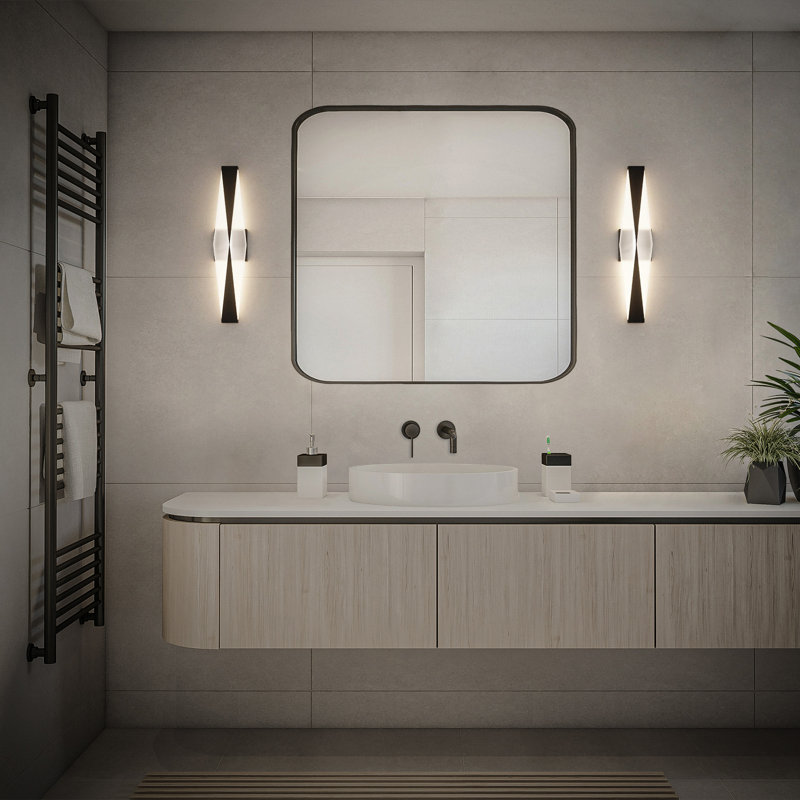 Enigmatic 1 - Light LED Bath Bar, 3000K